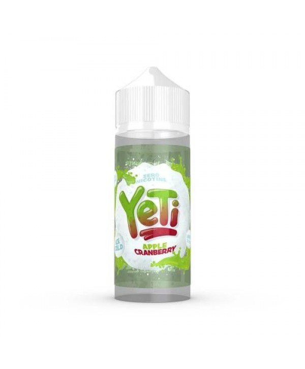 Yeti E-Liquids - Apple Cranberry 100ml