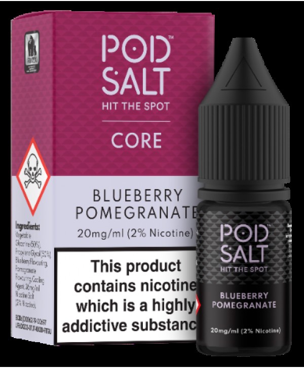 Blueberry Pomegranate Nicotine Salt E-Liquid - Pod Salt