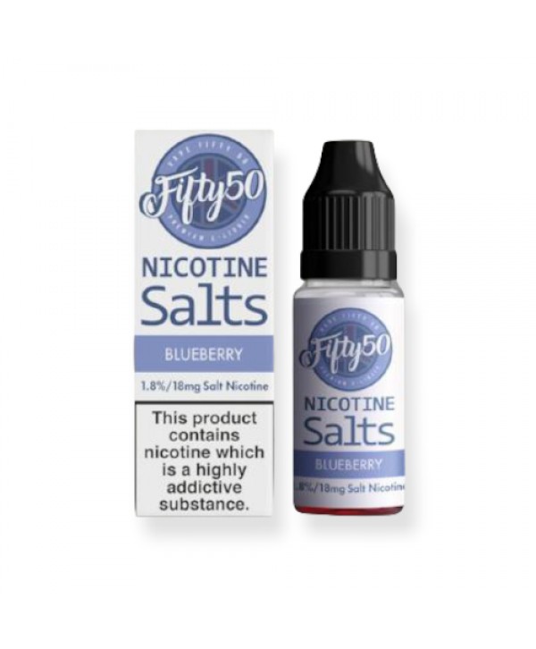 Blueberry Fifty 50 Nic Salt 10ML E-Liquids