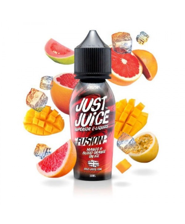 Just Juice 50ml - Fusion - Mango & Blood Orange on Ice