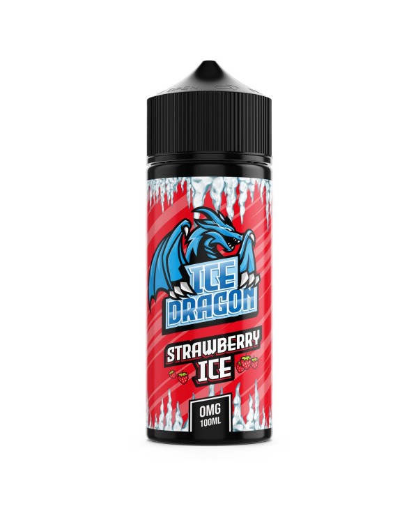 Strawberry Ice by Ice Dragon 100ml Shortfill E Liquids