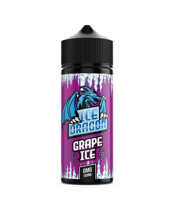 Grape Ice by Ice Dragon 100ml Shortfill E Liquids