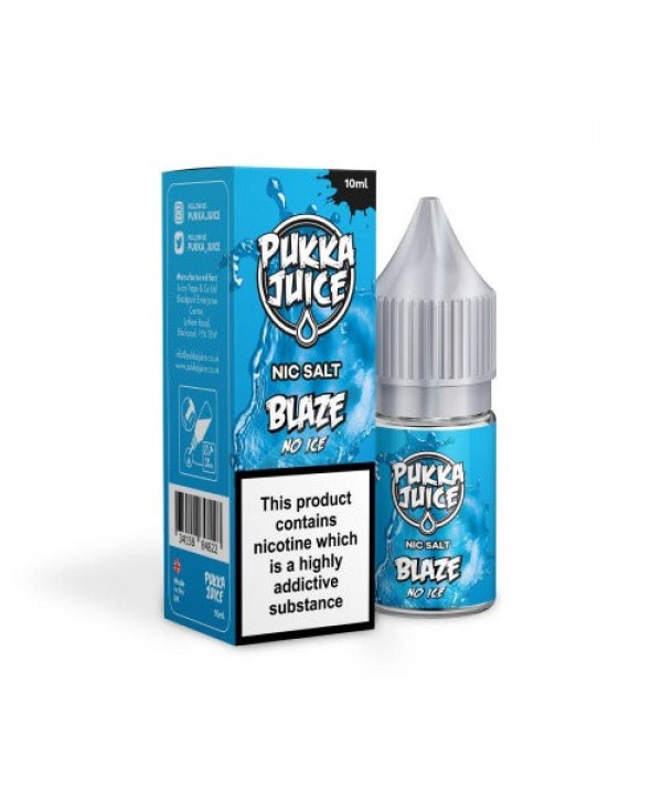 Blaze No Ice Pukka Juice 20mg Nic Salts