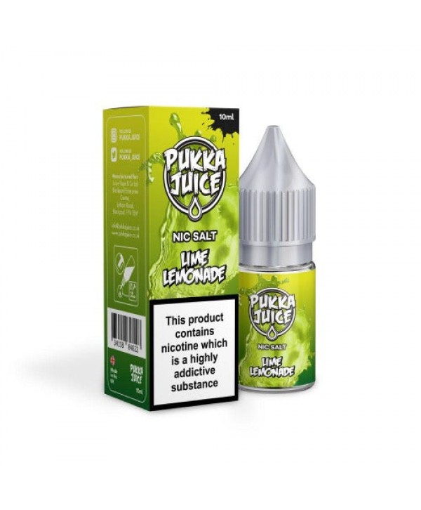 Lime Lemonade Pukka Juice 20mg Nic Salts