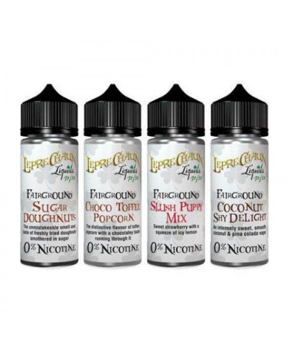 Leprechaun Fairground 100ml (2 x 18mg Nic Shots Included)