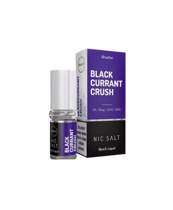 Blackcurrant Crush iBreathe 20mg Nic Salts