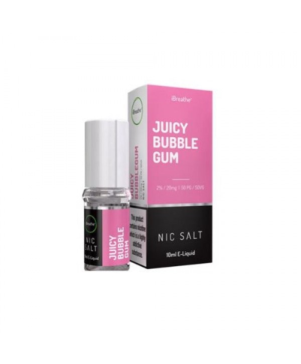 Juicy Bubblegum iBreathe 20mg Nic Salts