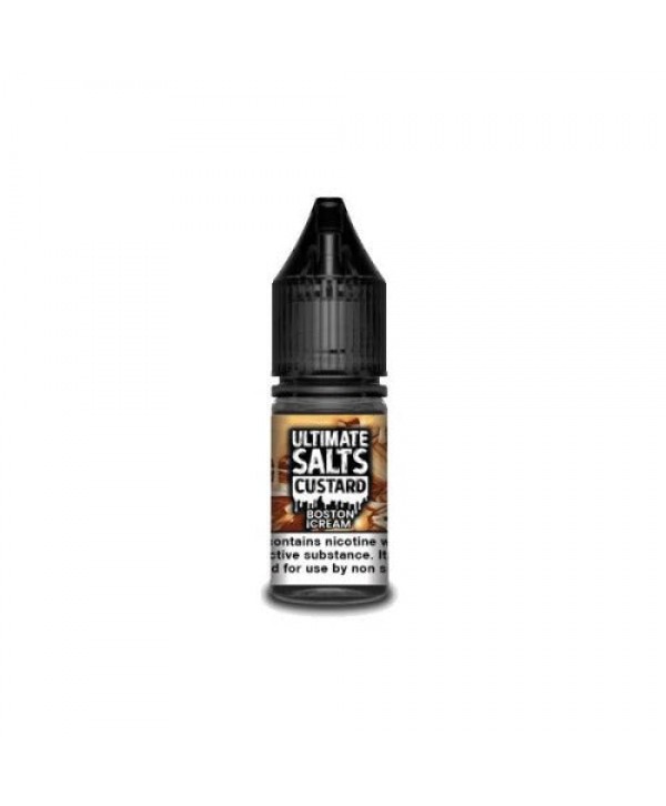 Ultimate Puff Salts 10ml - Custard - Boston Cream