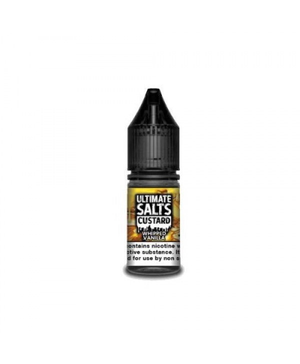 Ultimate Puff Salts 10ml - Custard - Whipped Vanilla