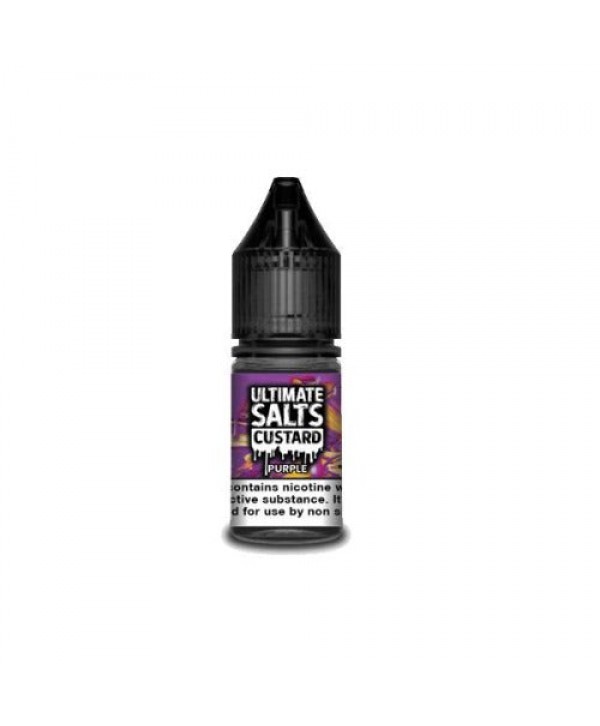 Ultimate Puff Salts 10ml - Custard - Purple