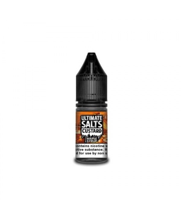 Ultimate Puff Salts 10ml - Custard - Maple Syrup