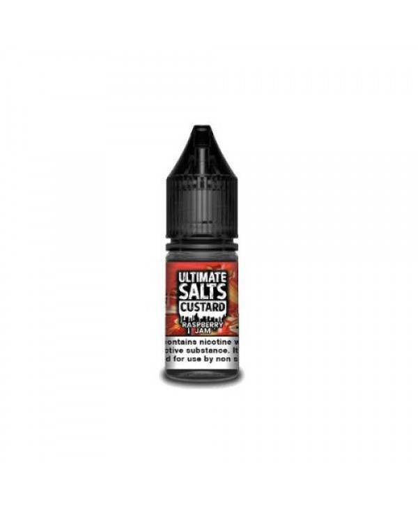 Ultimate Puff Salts 10ml - Custard - Raspberry Jam