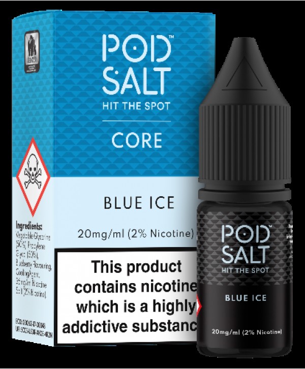 Blue Ice Nicotine Salt E-Liquid - Pod Salt 10ml