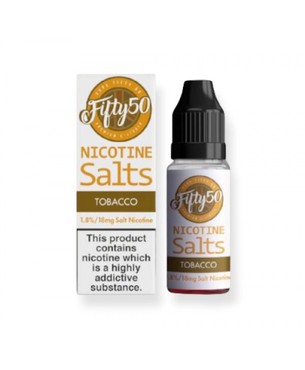 Tobacco Fifty 50 Nic Salt 10ML