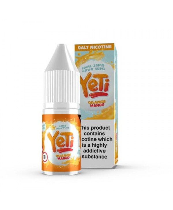 Orange Mango Yeti Salt Nic 10ml