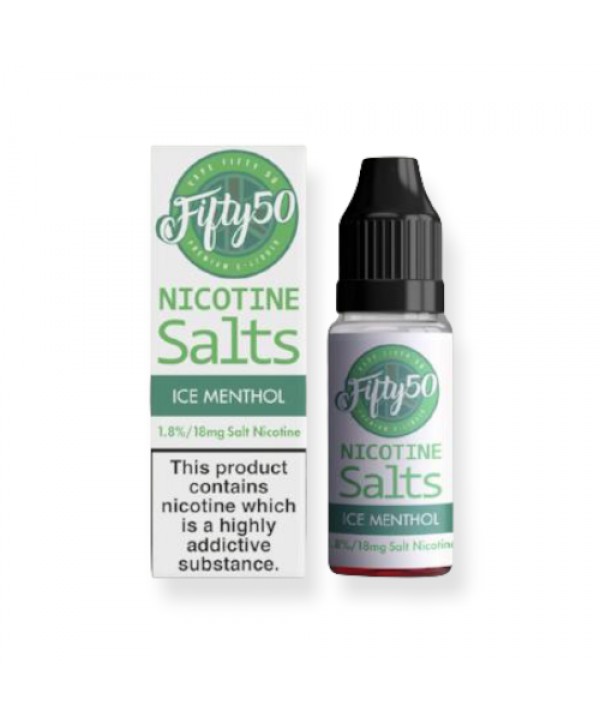 Ice Menthol Fifty 50 Nic Salt 10ML