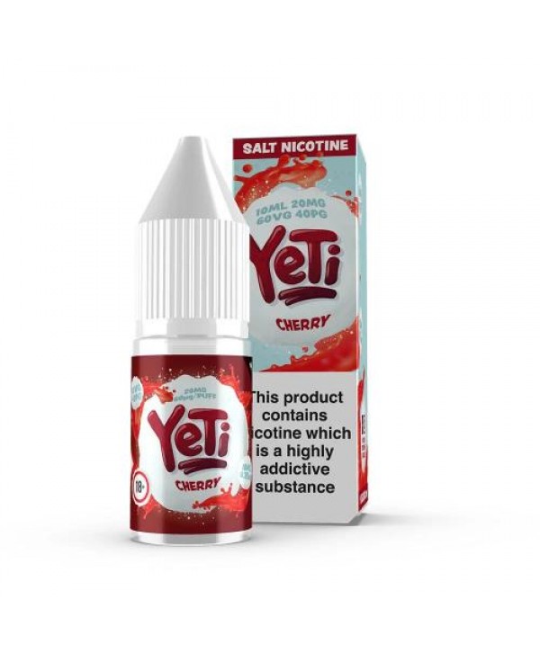 Cherry Yeti Salt Nic 10ml