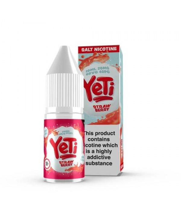 Strawberry Yeti Salt Nic 10ml