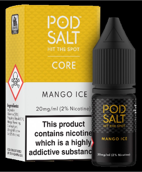 Mango Ice Nicotine Salt E-Liquid - Pod Salt 10ml
