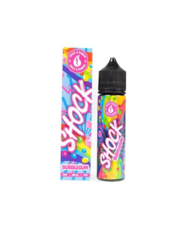 Shock Bubblegum By Juice N Power 50ML E-Liquid