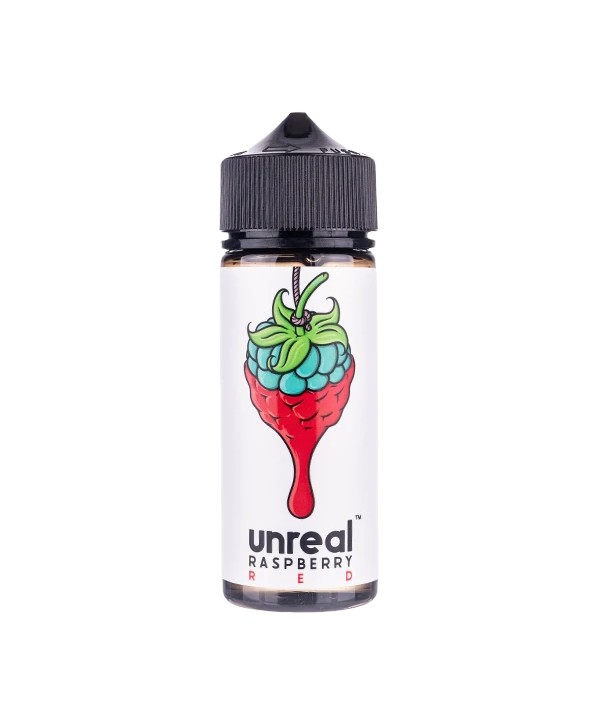 Unreal Raspberry E Liquid 100ml Red