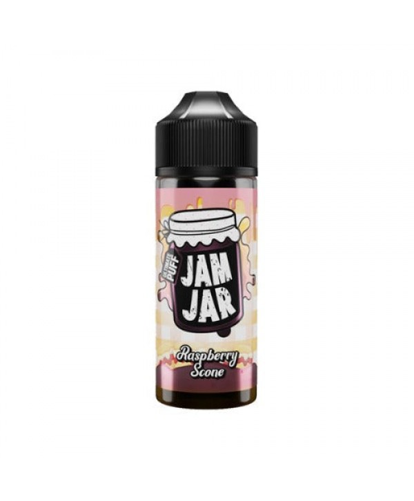 Raspberry Scone Ultimate Puff Jam Jar 100ml