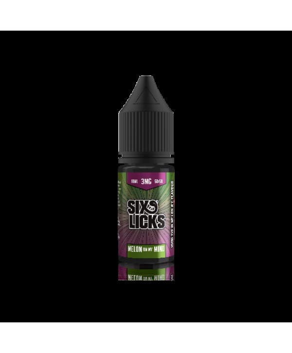 Melon On My Mind By Six Licks 50/50 E-Liquids