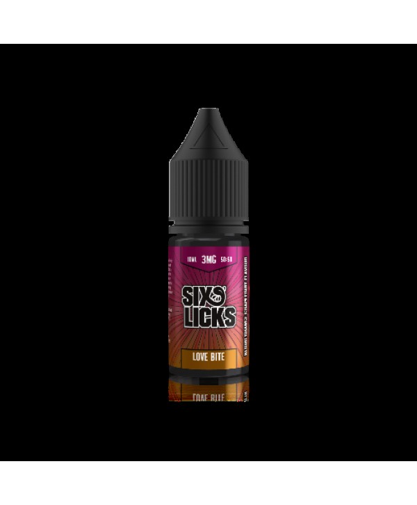 Love Bite By Six Licks 50/50 E-Liquids