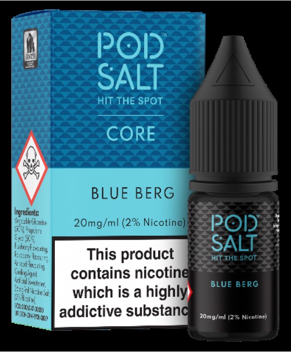 Blueberg Nicotine Salt E-Liquid - Pod Salt 10ml E-Liquids
