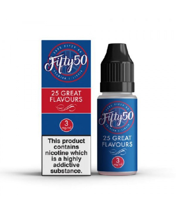 Blueberry - Fifty 50 10ml E-liquids