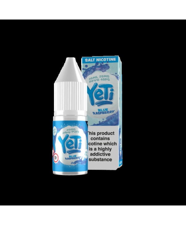 Blue Raspberry Yeti Salt Nic 10ml