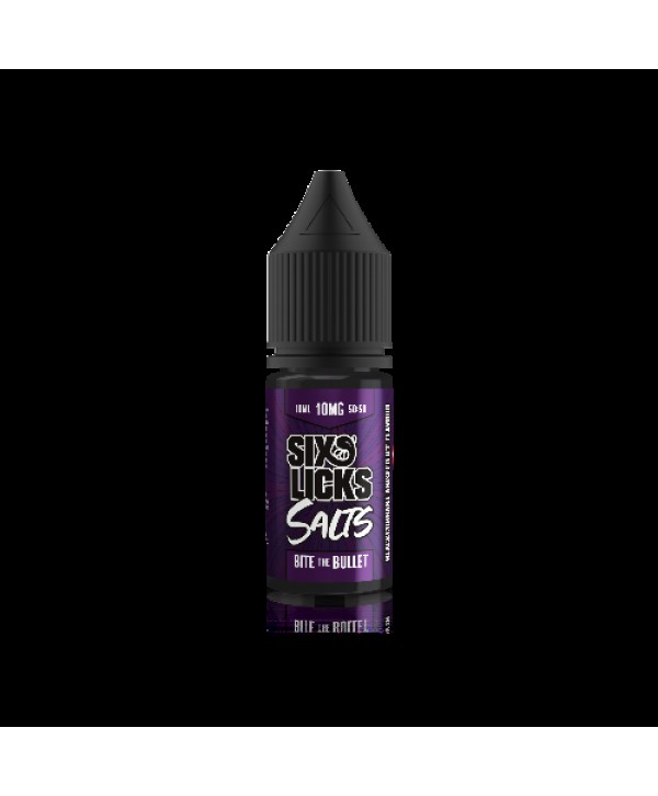 Bite The Bullet Six Licks Salts 10ml