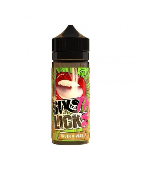 Truth or Pear By Six Licks 100ml E-liquid