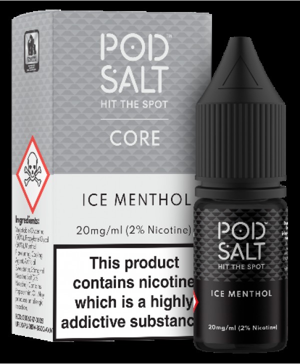 Ice Menthol Nicotine Salt E-Liquid - Pod Salt 10ml