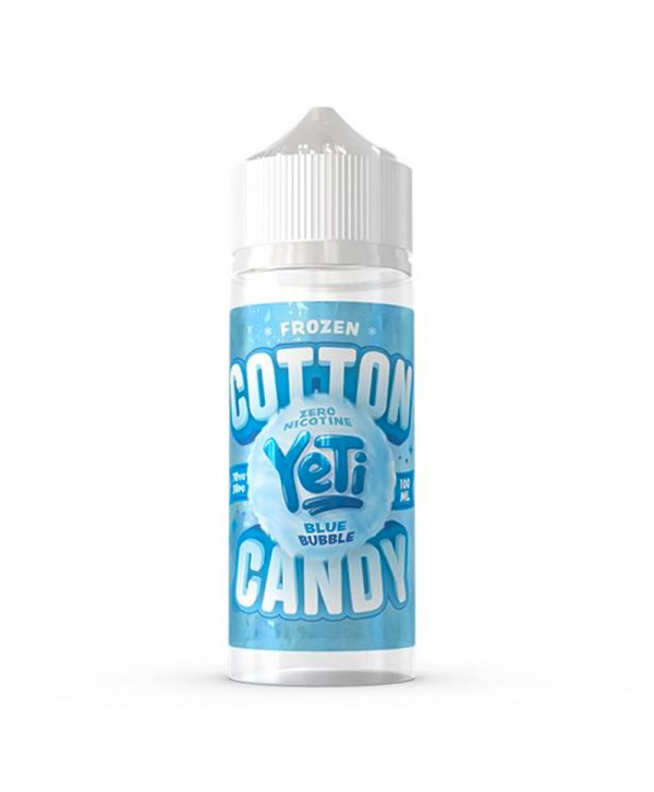 Yeti Frozen Cotton Candy Blue Bubble 100ml