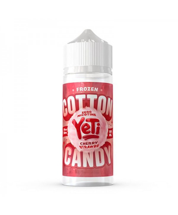 Yeti Frozen Cotton Candy Cherry Strawbs 100ml