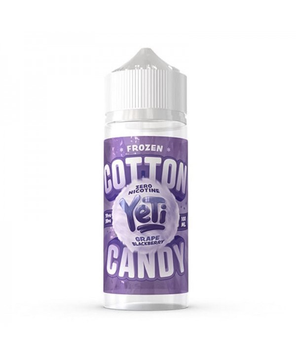 Yeti Frozen Cotton Candy Grape Blackberry 100ml