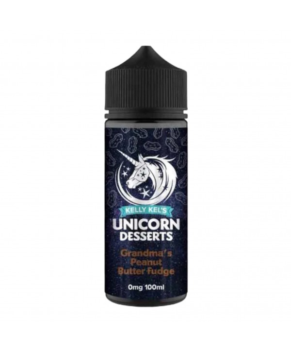 Grandma's Peanut Butter Fudge E Liquid by Kelly Kel's Unicorn Desserts 100ml