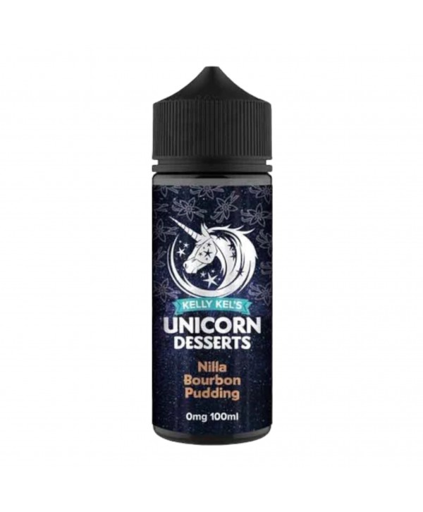 Nilla Bourbon Pudding E Liquid by Kelly Kel's Unicorn Desserts 100ml