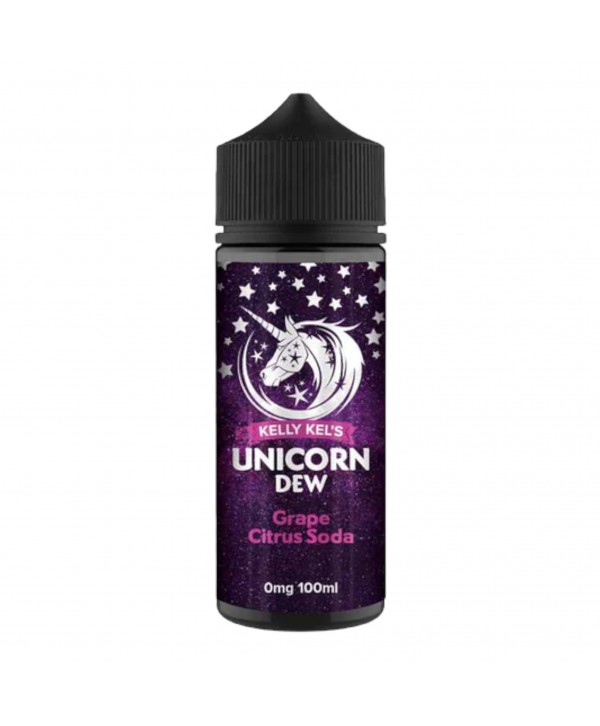 Grape Citrus Soda E Liquid by Kelly Kel's Unicorn Dew 100ml