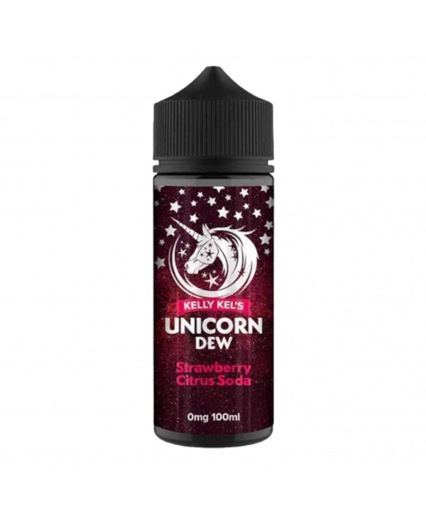 Strawberry Citrus Soda E Liquid by Kelly Kel's Unicorn Dew 100ml